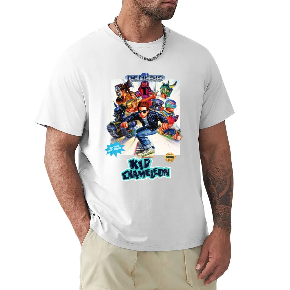 Kid Chameleon Sega Genesis Old School Retro Video Game Fan Distressed Premium Men T-shirt