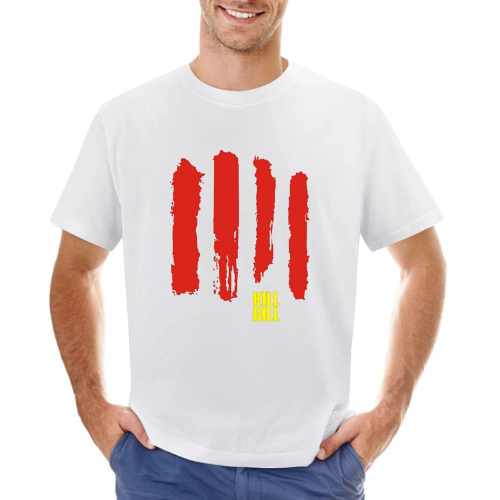 Kill Bill Movies blood Sword Asian Size Men T-Shirt