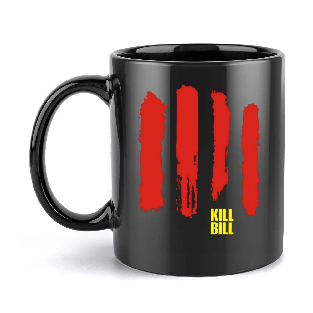 Kill Bill Movies blood Sword Black Mug