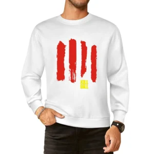 Kill Bill Movies blood Sword European Size Pullover Sweater