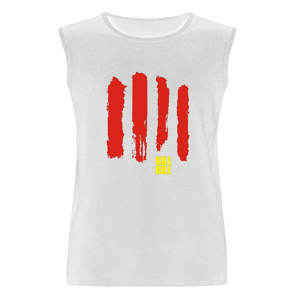 Kill Bill Movies blood Sword Men Sleeveless T-Shirt