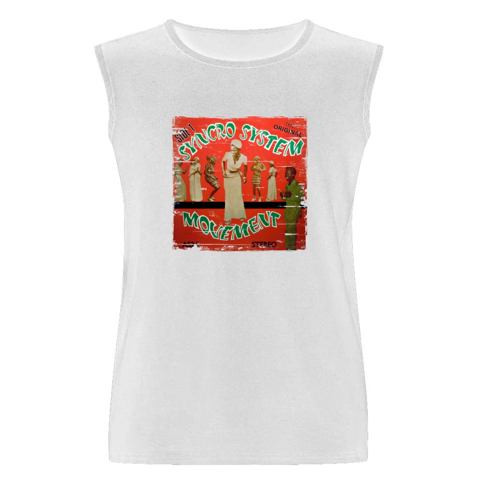 King Sunny Ade Synchro System Album Cover Distressed Image Men Sleeveless T-Shirt