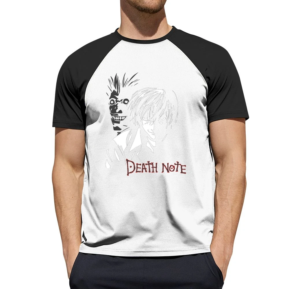 Kira light yagami shinigami ryuuk death note anime manga Men Short Sleeve T-Shirt