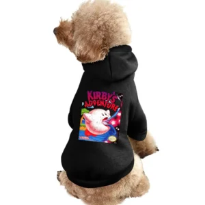 Kirbys Adventure Nes Nintendo Old School Retro Video Game Fan Distress Pet Apparel Clothes