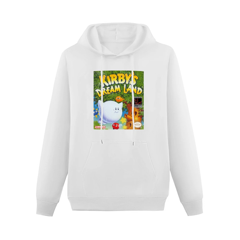 Kirbys Dream Land Game Boy Nintendo Old School Retro Video Game Fan Di Men Hoodie With Pocket