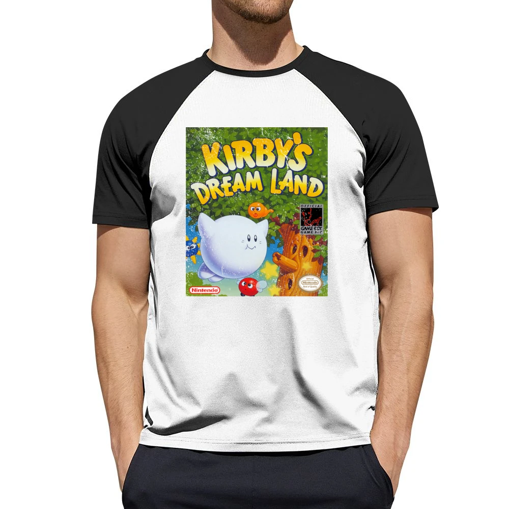 Kirbys Dream Land Game Boy Nintendo Old School Retro Video Game Fan Di Men Short Sleeve T-Shirt