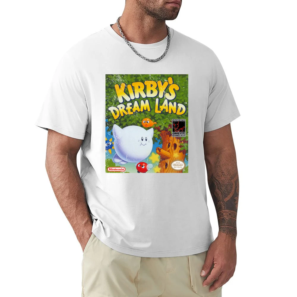 Kirbys Dream Land Game Boy Nintendo Old School Retro Video Game Fan Di Premium Men T-shirt