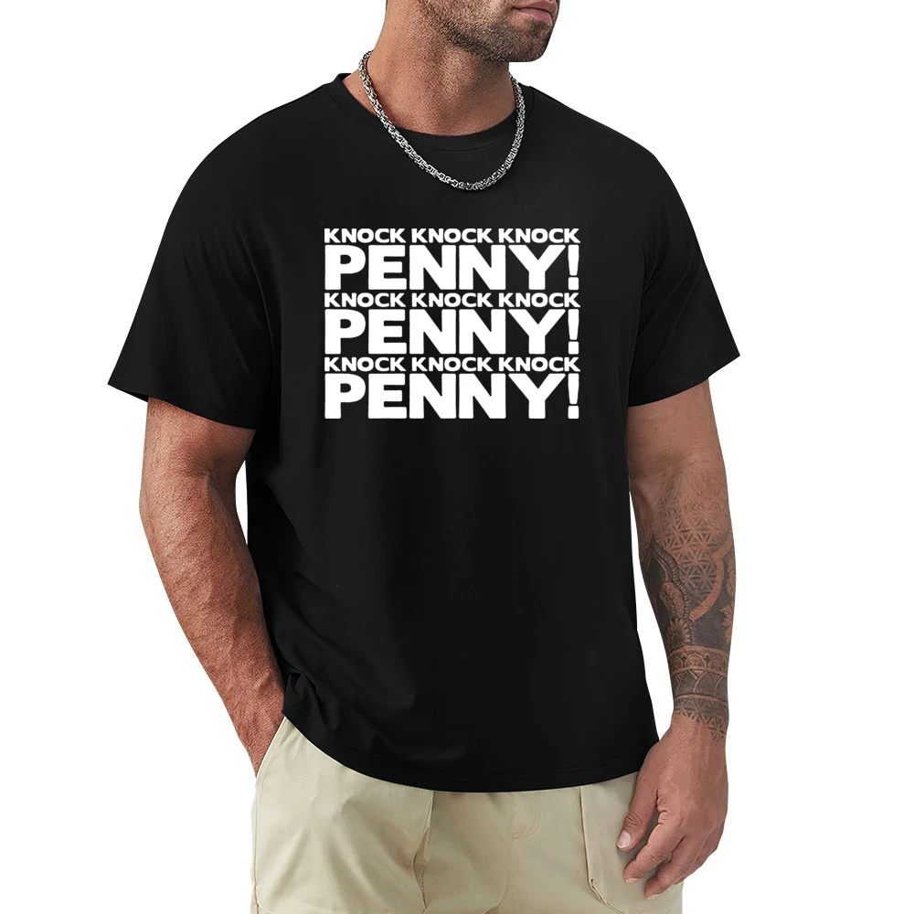 Knock Knock Penny Big Bang Theory TV Premium Men T-shirt