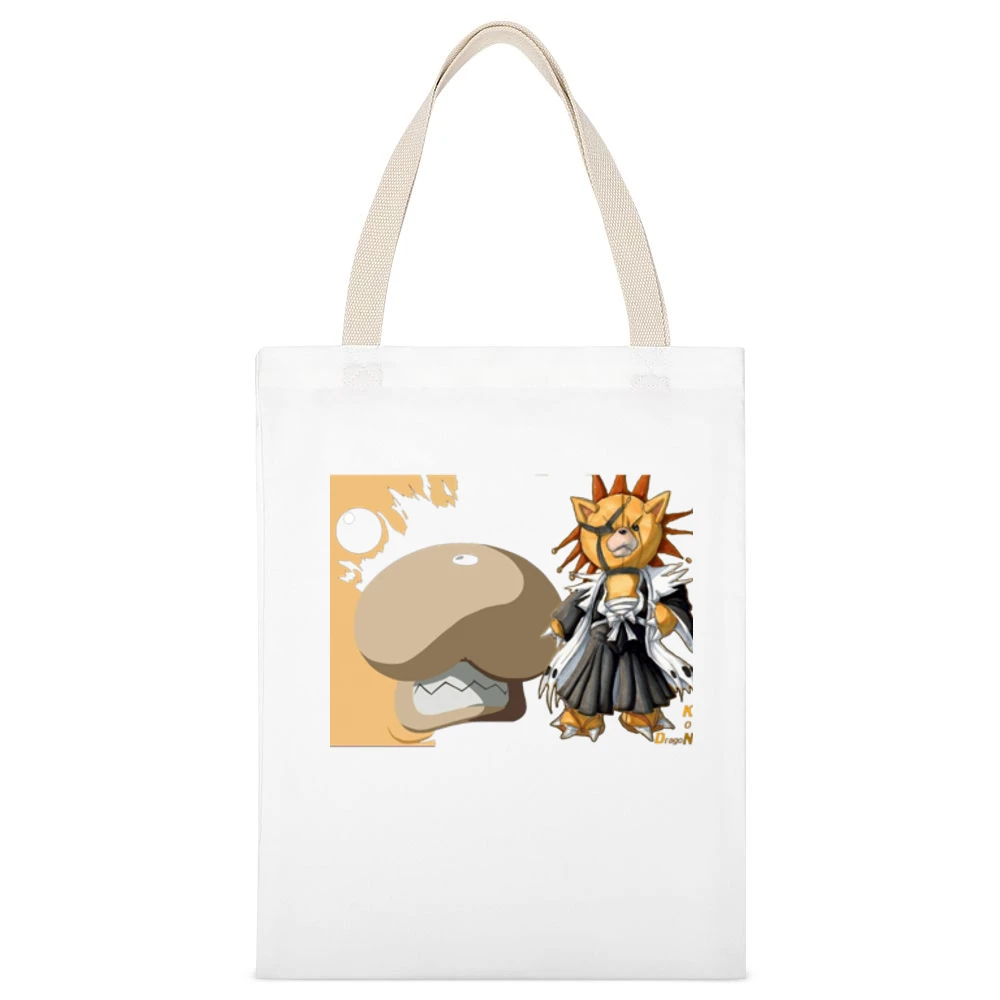 Kon dragon - bleach White Canvas Tote Shopping Bag