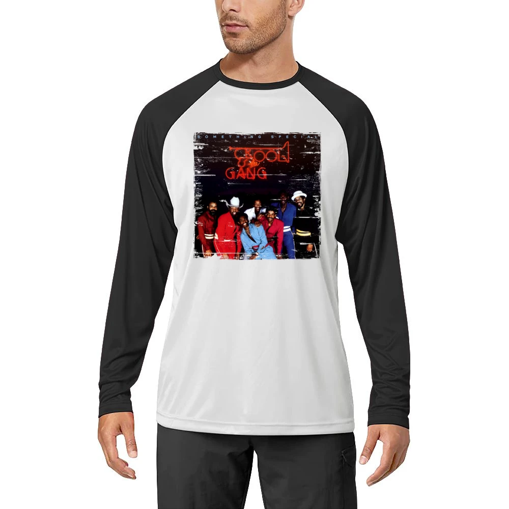 Kool And The Gang Something Special Album Cover Distressed Image T Shi Men Long Sleeve T-Shirt