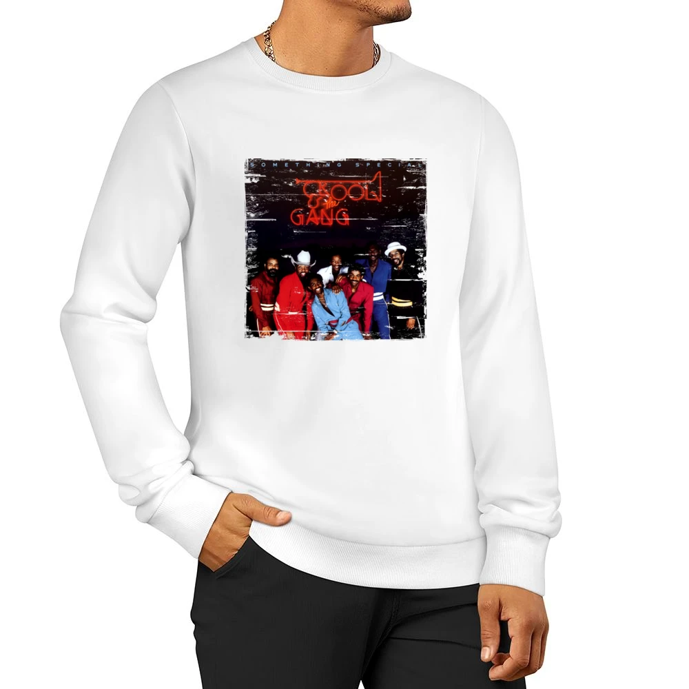 Kool And The Gang Something Special Album Cover Distressed Image T Shi Men Pullover Sweatshirt