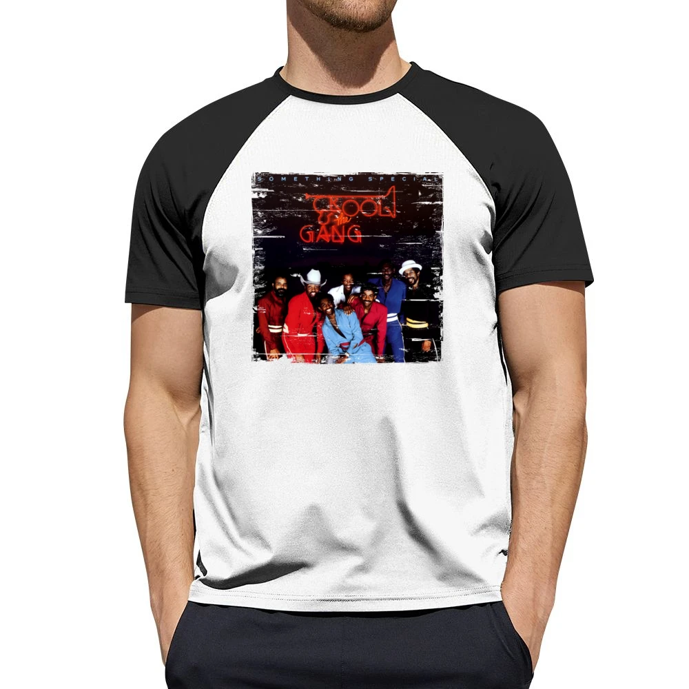 Kool And The Gang Something Special Album Cover Distressed Image T Shi Men Short Sleeve T-Shirt