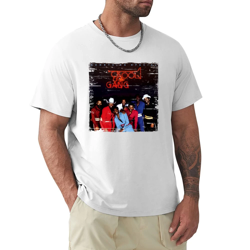 Kool And The Gang Something Special Album Cover Distressed Image T Shi Premium Men T-shirt
