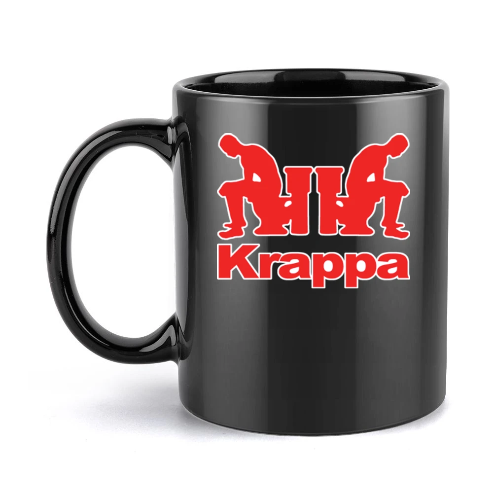 Krappa Funny Black Mug