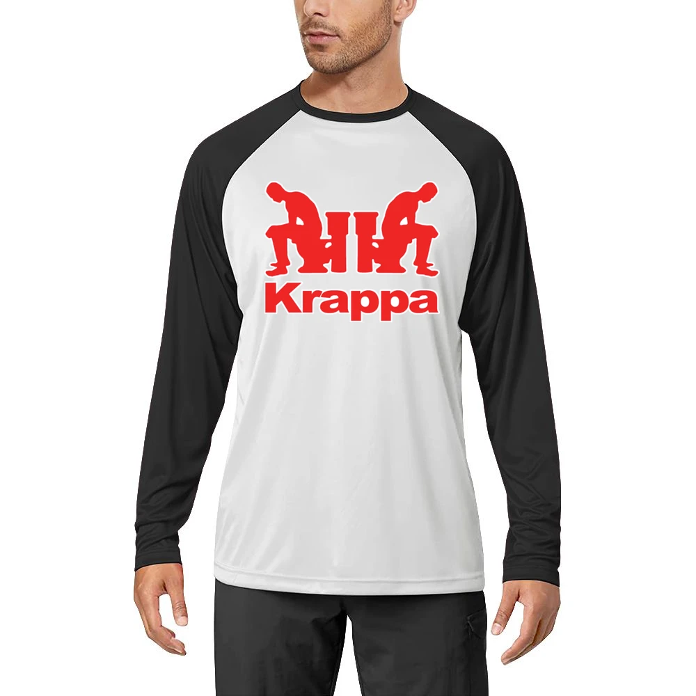 Krappa Funny Men Long Sleeve T-Shirt