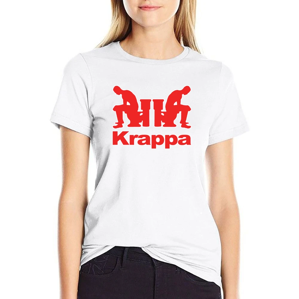 Krappa Funny US Size Women Ladies T-shirt