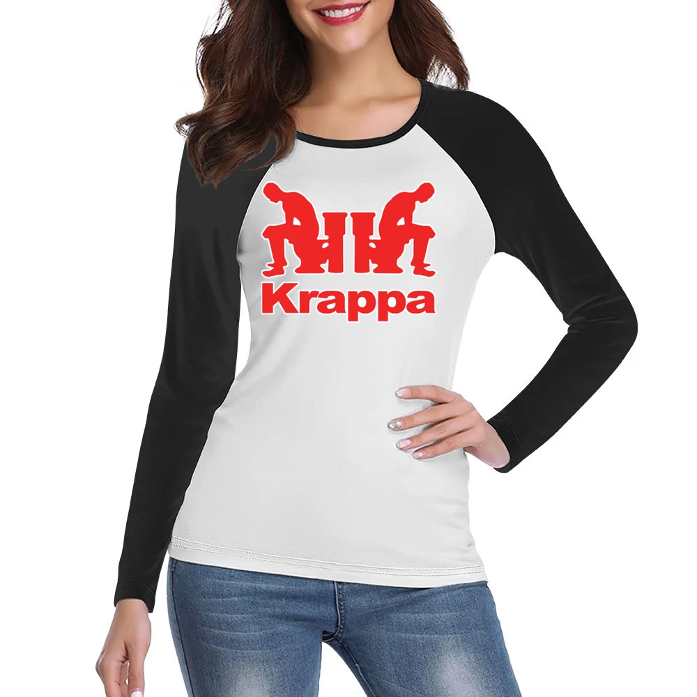 Krappa Funny Women Ladies Long Sleeve T-Shirt