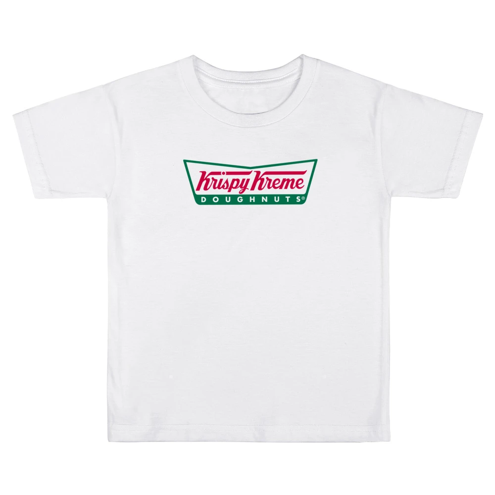 Krispy Kreme Fun Cool Vintage Style Graphic Logo Kids Boys Girls T-Shirt