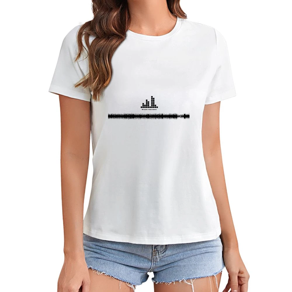 LOL life suck hear music couse it doesn't Asian Size Women Ladies T-shirt
