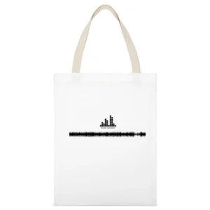 LOL life suck hear music couse it doesn't White Canvas Tote Shopping Bag