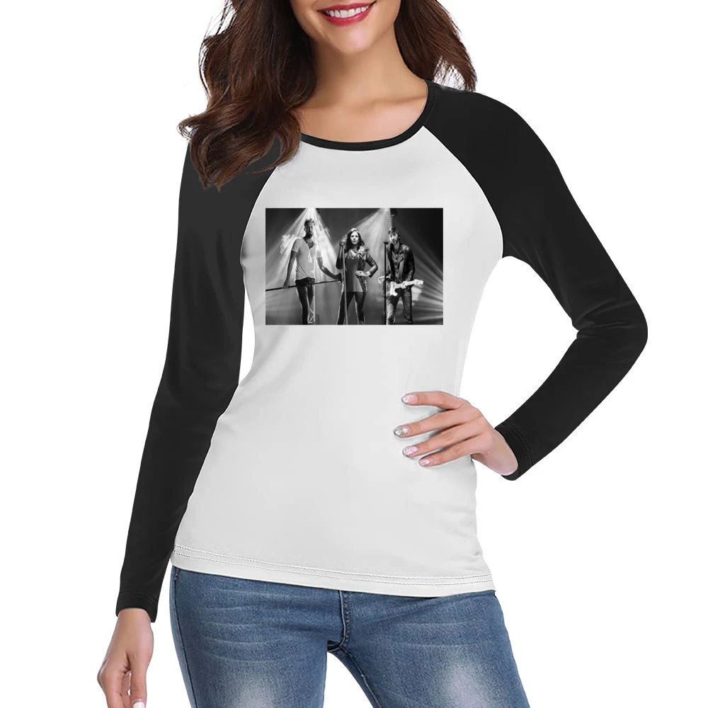 Lady Antebellum Tshirt (all Colors Available) Women Ladies Long Sleeve T-Shirt