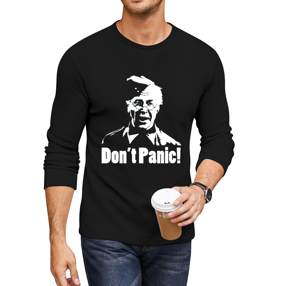 Lance-Corporal Jack Jones Don't Panic Men CrewNeck Long Sleeve T-Shirt