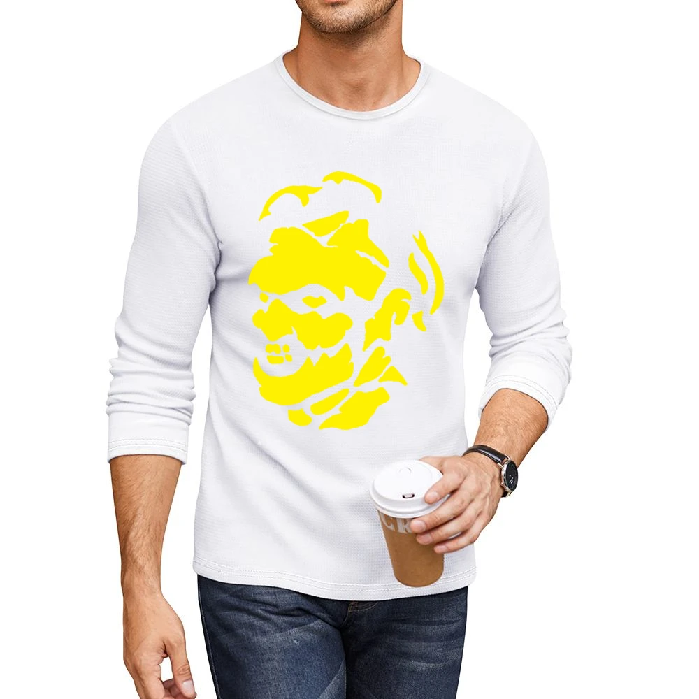 Leatherface Movies Horror Villian Men CrewNeck Long Sleeve T-Shirt