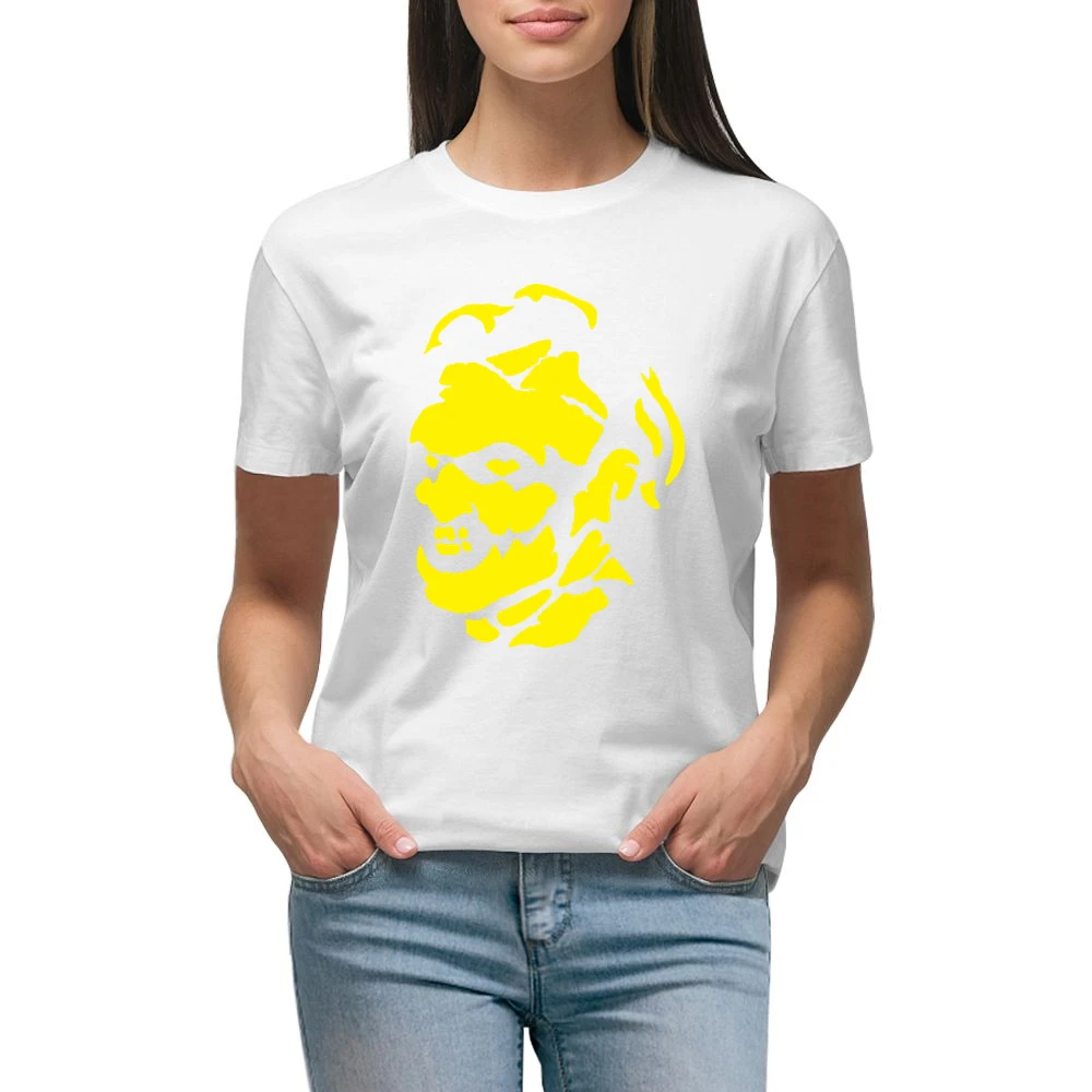 Leatherface Movies Horror Villian Premium Women Ladies T-shirt