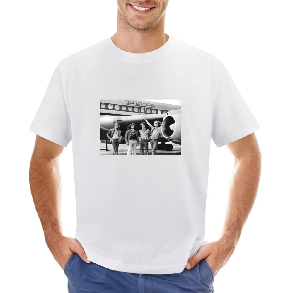 Led Zepplin Plane Tshirt (All Colors Available) Asian Size Men T-Shirt