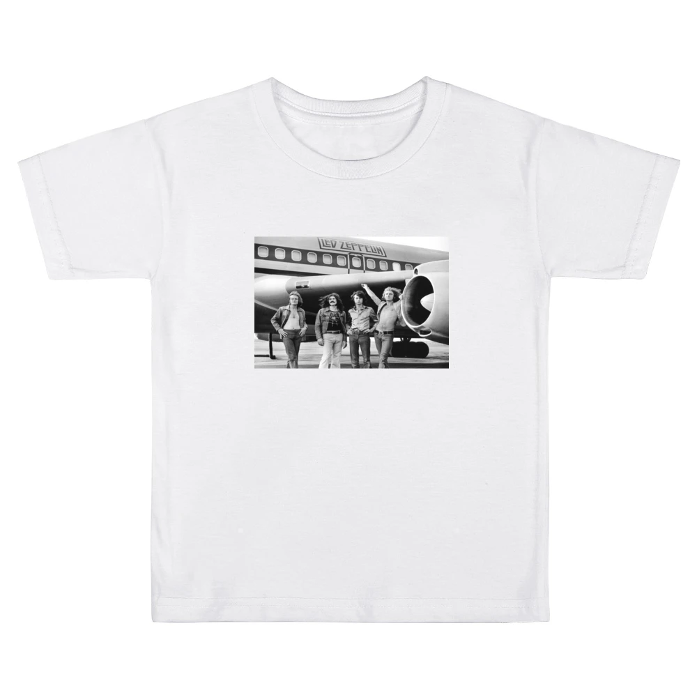 Led Zepplin Plane Tshirt (All Colors Available) Kids Boys Girls T-Shirt