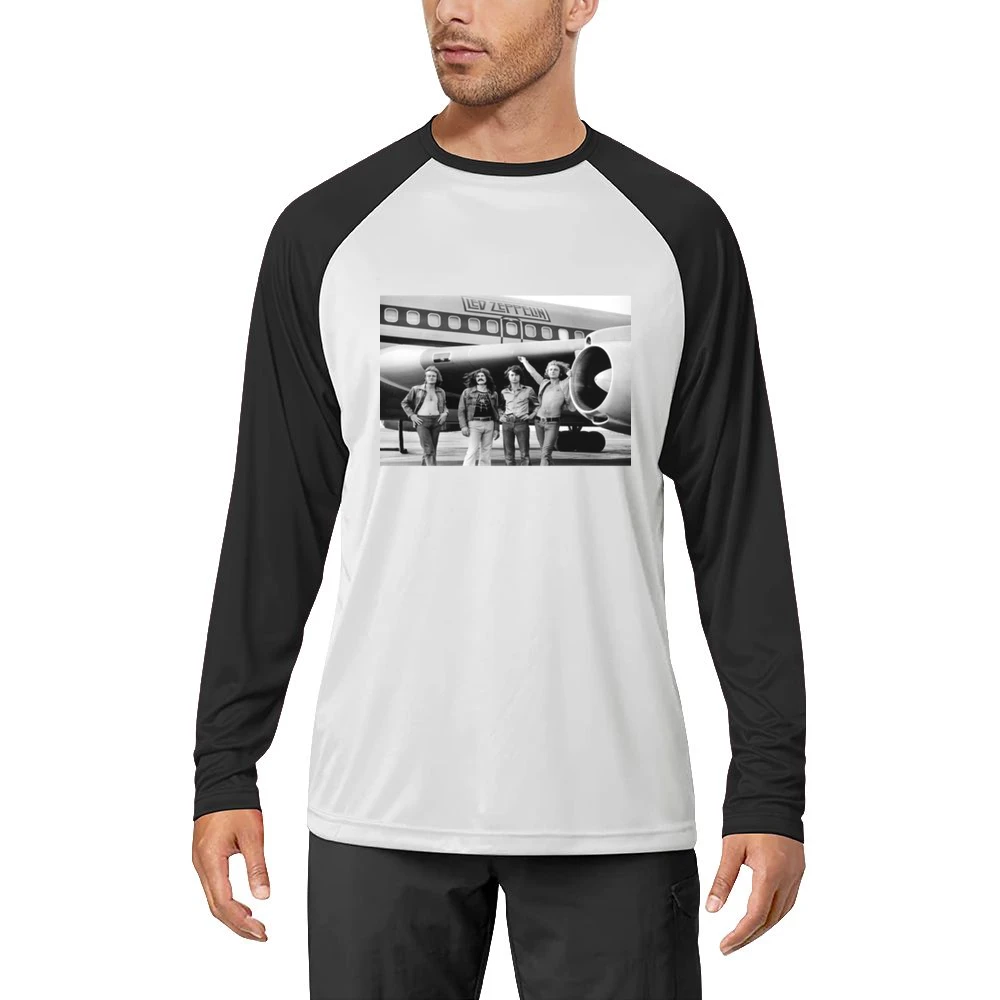 Led Zepplin Plane Tshirt (All Colors Available) Men Long Sleeve T-Shirt
