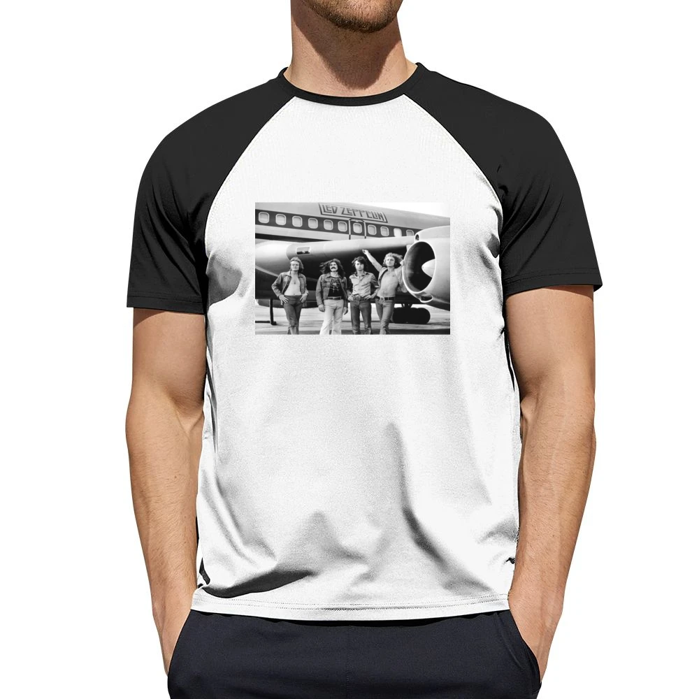 Led Zepplin Plane Tshirt (All Colors Available) Men Short Sleeve T-Shirt
