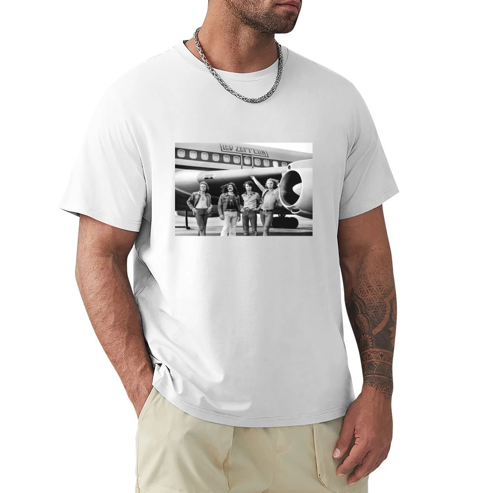 Led Zepplin Plane Tshirt (All Colors Available) Premium Men T-shirt