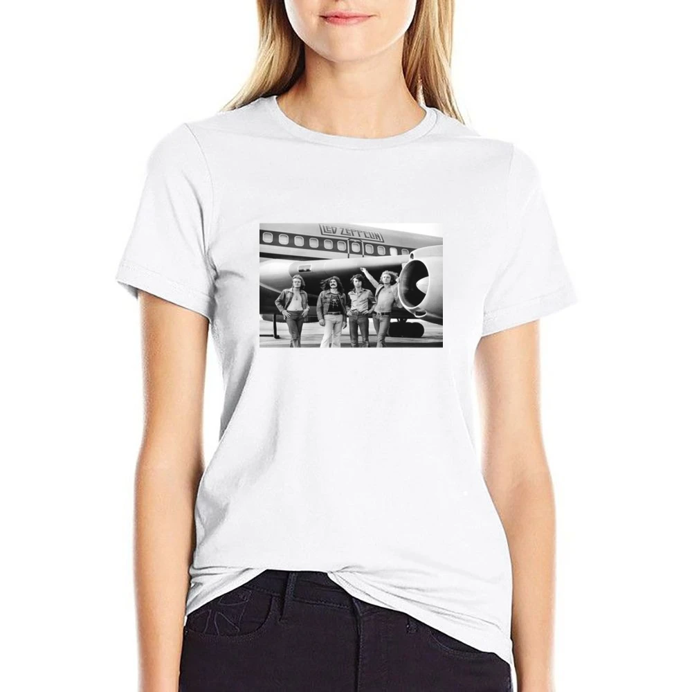 Led Zepplin Plane Tshirt (All Colors Available) US Size Women Ladies T-shirt