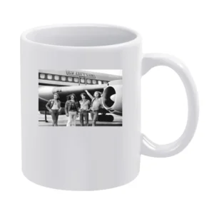 Led Zepplin Plane Tshirt (All Colors Available) White Mug