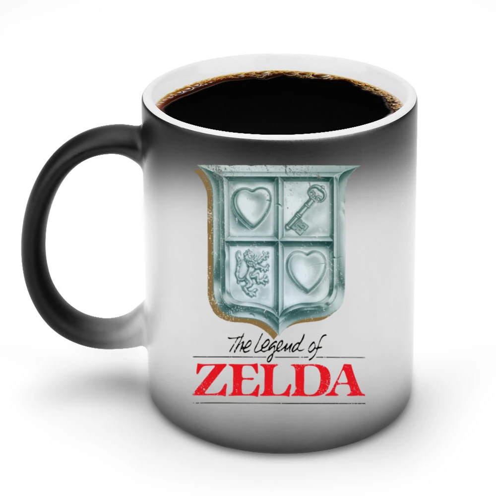 Legend Of Zelda Nes Nintendo Old School Retro Video Game Fan Distresse Discoloration Mug