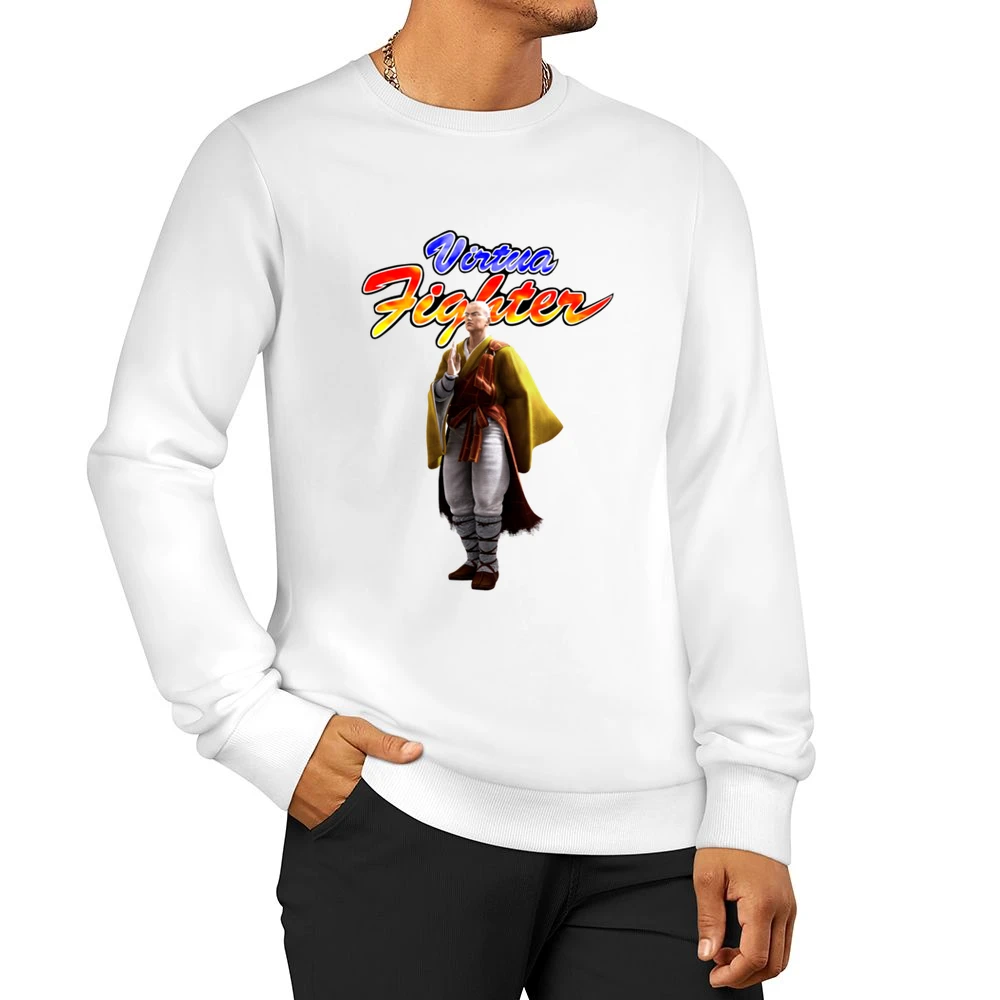 Lei Fei Virtua Fighter Arcade Fighting Retro Video Game Character Fan Men Pullover Sweatshirt