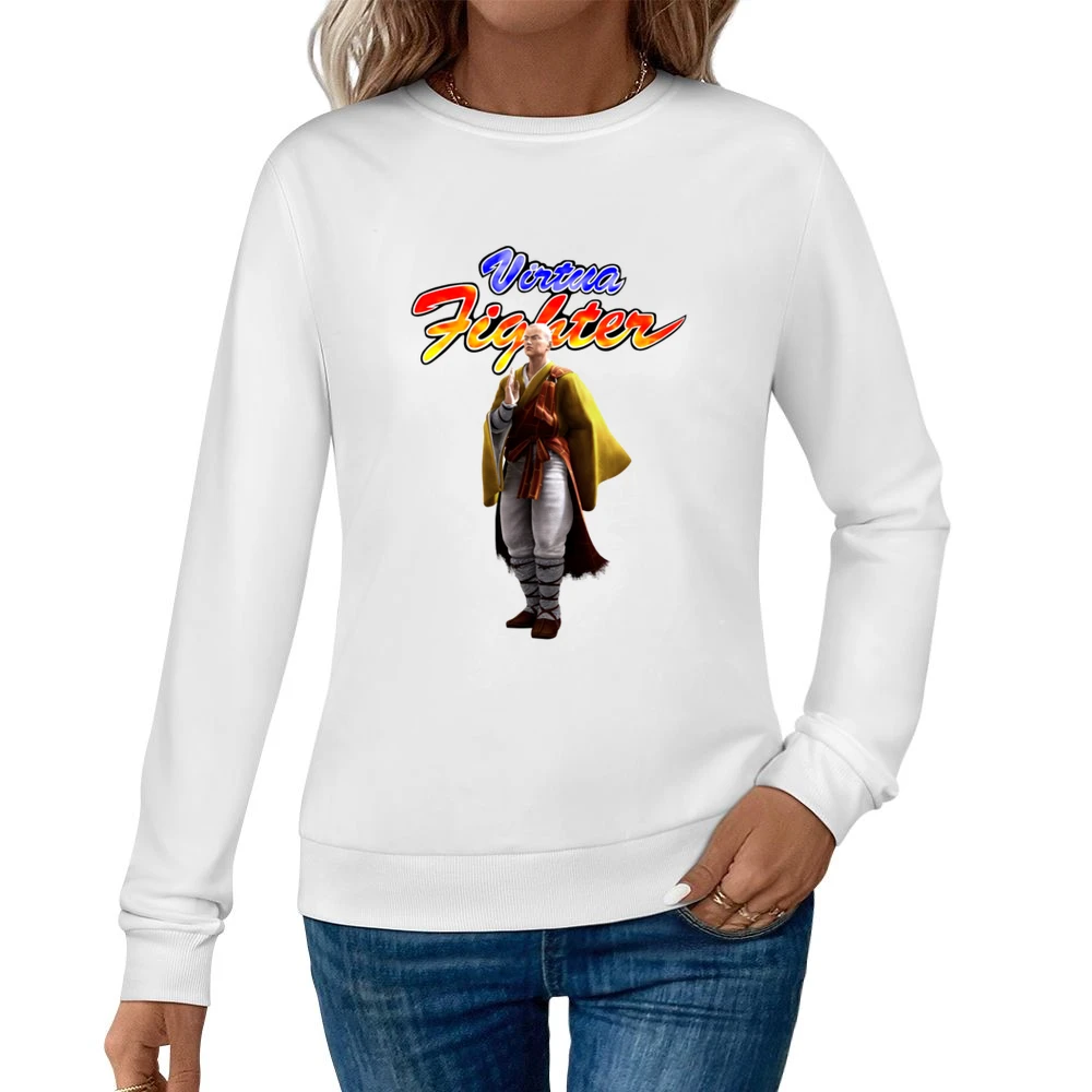 Lei Fei Virtua Fighter Arcade Fighting Retro Video Game Character Fan Women Pullover Sweatshirt