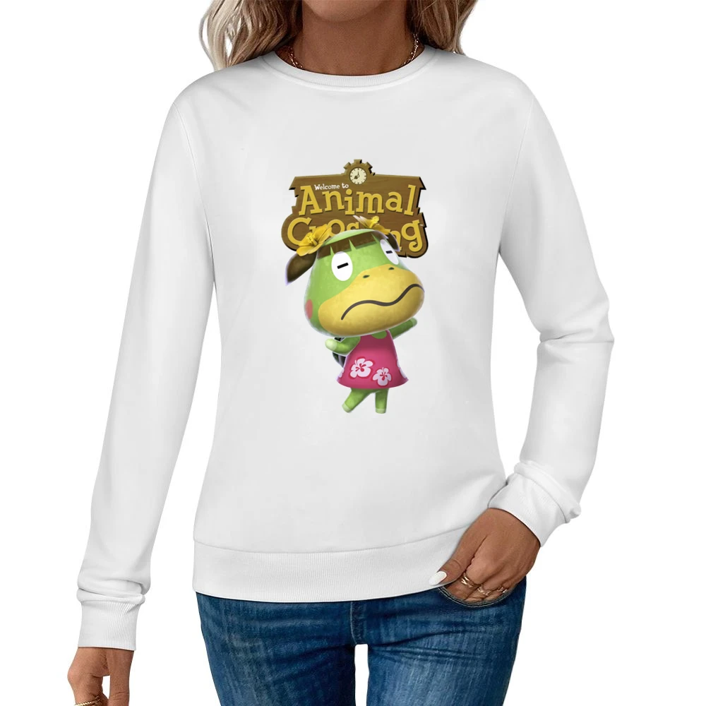 Leila From Animal Crossing Nintendo Video Game Fan Women Pullover Sweatshirt