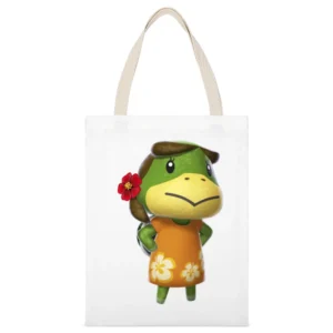 Leilani From Animal Crossing Nintendo Character Video Game White Canvas Tote Shopping Bag
