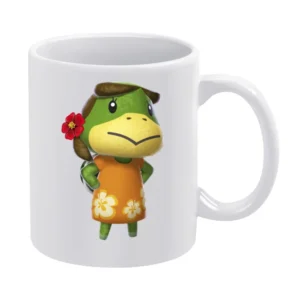 Leilani From Animal Crossing Nintendo Character Video Game White Mug