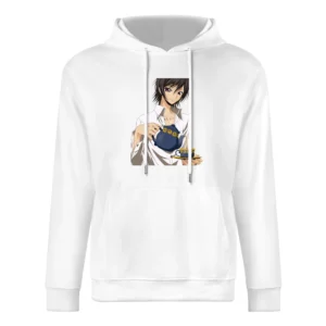 Lelouch Lamperouge vi Britanian serving tea Code Geass: Lelouch of th European Size Men Hoodie