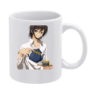 Lelouch Lamperouge vi Britanian serving tea Code Geass: Lelouch of th White Mug