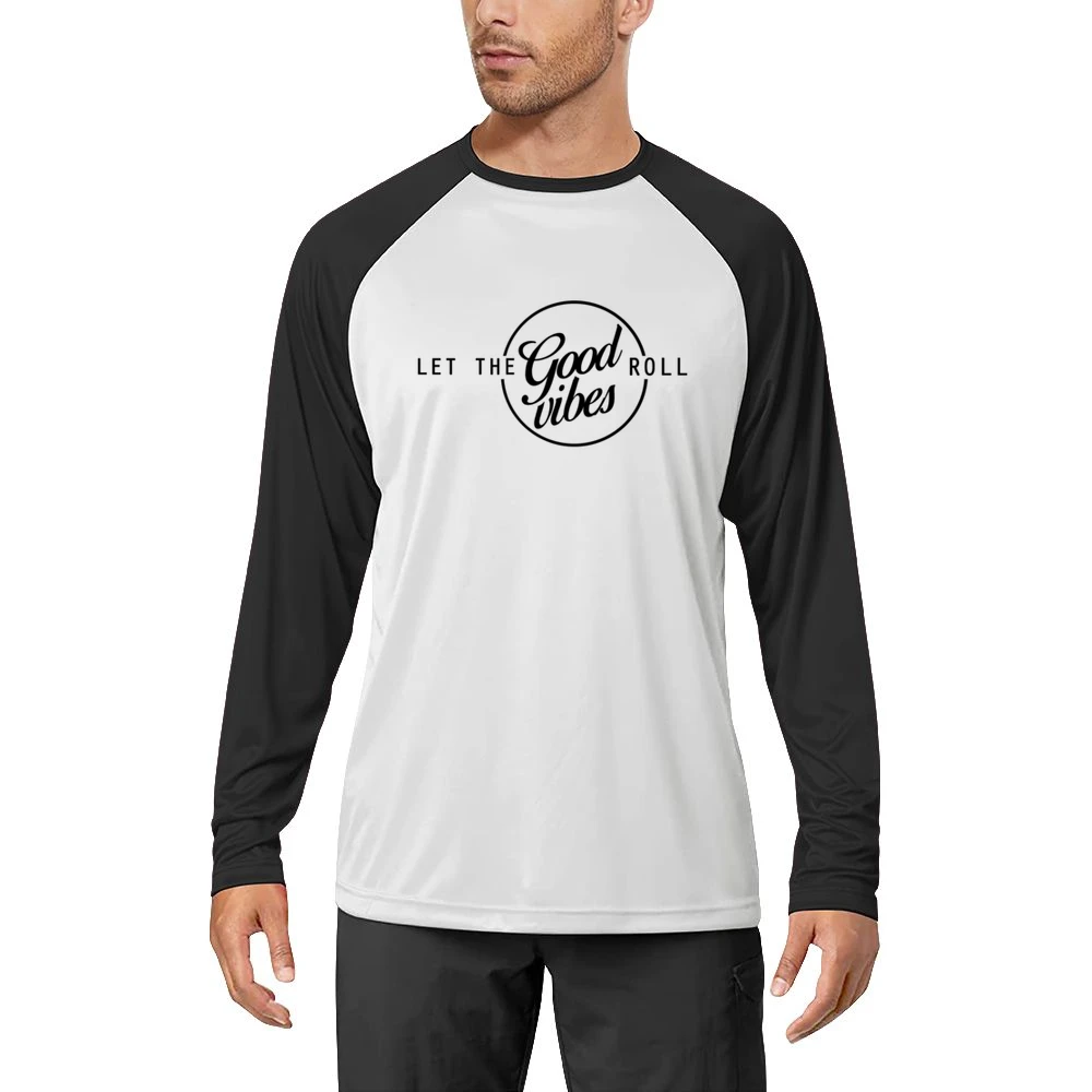 Let The Good Vibes Roll Trending Popular Graphic Design Men Long Sleeve T-Shirt
