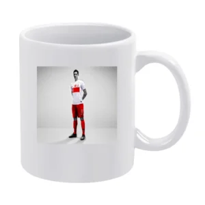 Lewandowski Poland Tshirt 4 (all styles and colors available) White Mug