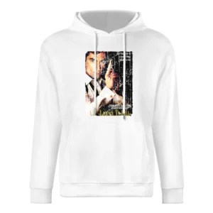Licence To Kill Movie Poster Retro Aged Look European Size Men Hoodie