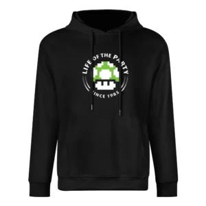 Life of the party since 1985 - Super Mario bros Nintendo European Size Men Hoodie