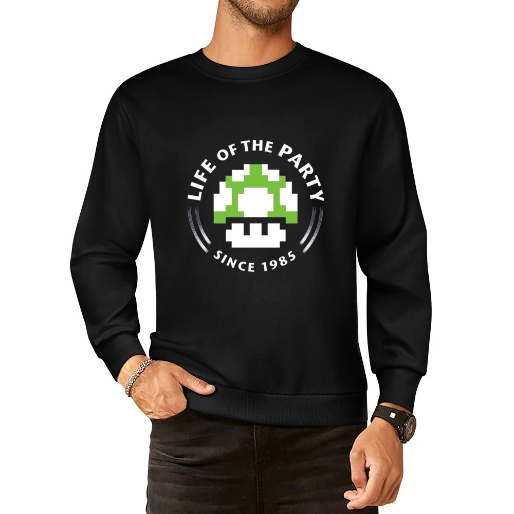 Life of the party since 1985 - Super Mario bros Nintendo European Size Pullover Sweater