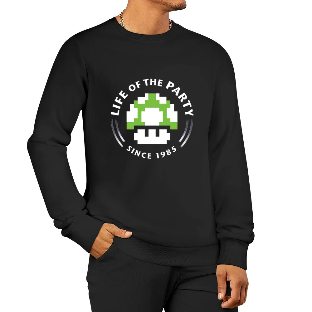 Life of the party since 1985 - Super Mario bros Nintendo Men Pullover Sweatshirt