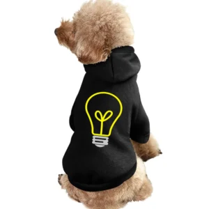 Lightbulb Essential Electricity Fun Tee Shirt Pet Apparel Clothes